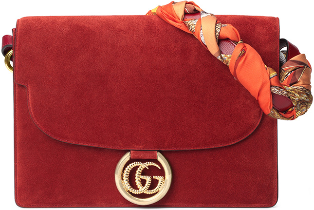 Gucci Bag with Scarf