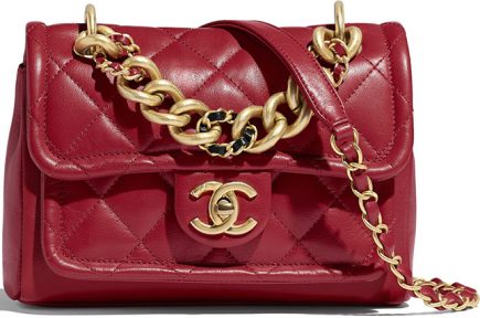 Chanel Flap Bag With Large Bi-Color Chain | Bragmybag