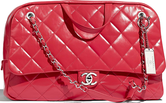 Chanel Pink Bowling Bag  Second Hand  Occasion  Vintega