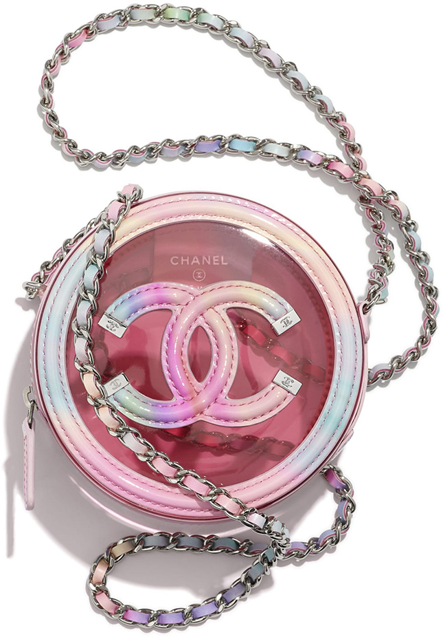 clear chanel purses for women