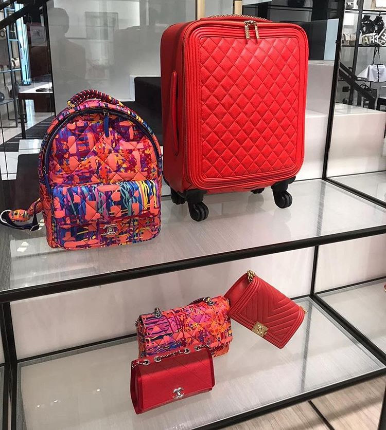 Chanel Coco Case Trolley in Bi Color
