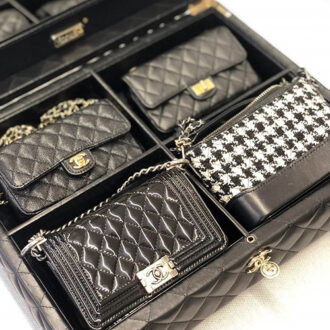 Chanel Gift Box With 4 Classic Bags | Bragmybag
