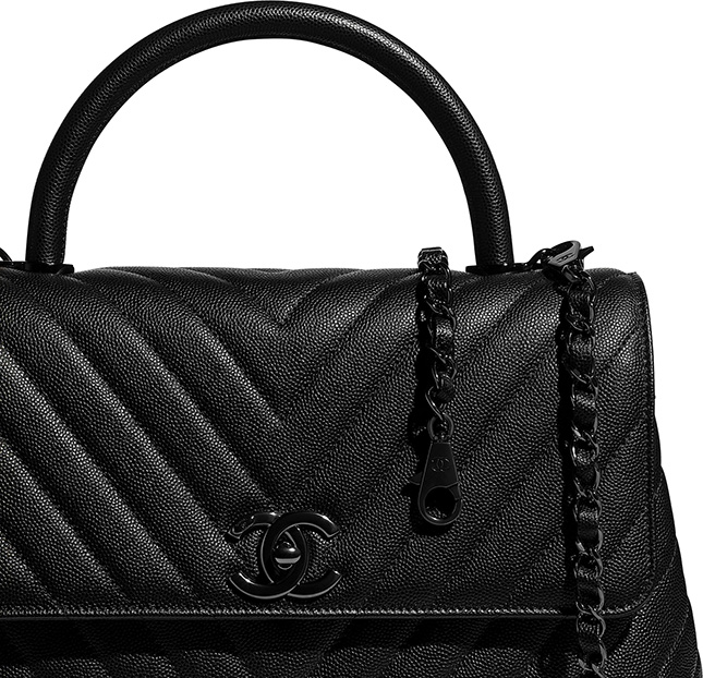 Chanel So Black Coco Handle Bag