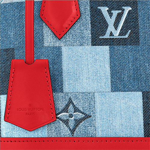 Louis Vuitton Damier Monogram Denim Patch Work Bag Collection thumb