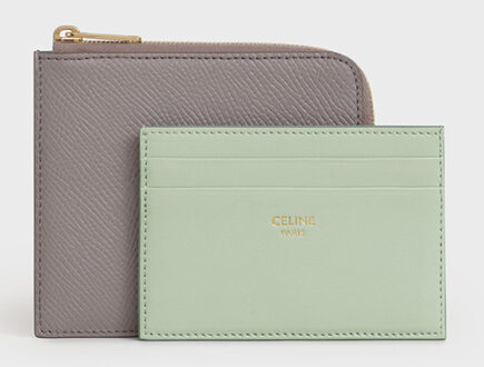 Celine Zipped Purse With Removable Card Holder thumb