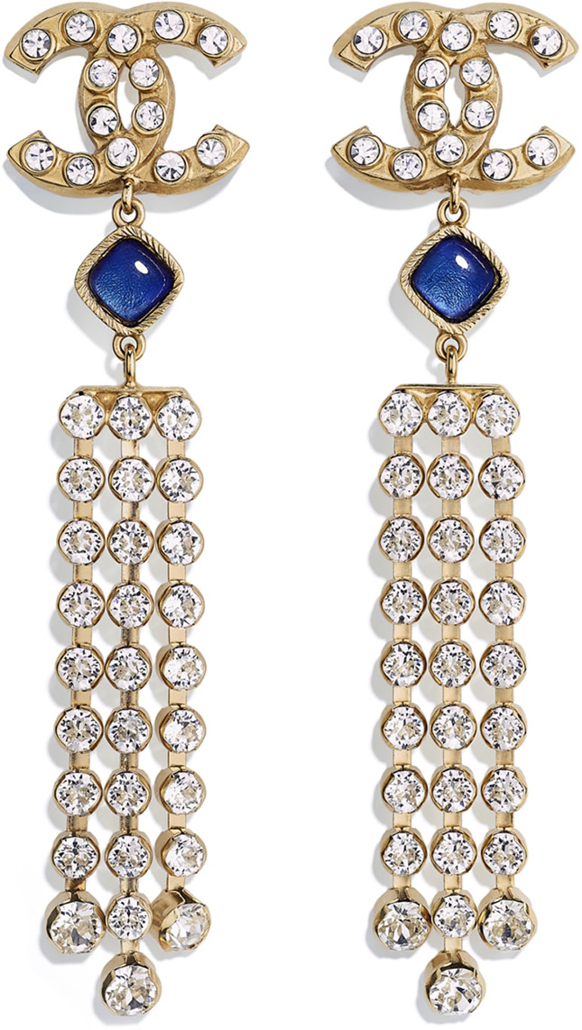 CHANEL BOW METAL GLASS PEARLS CC SPRING SUMMER 2020 EARRINGS – Chic Selects  of Palm Beach