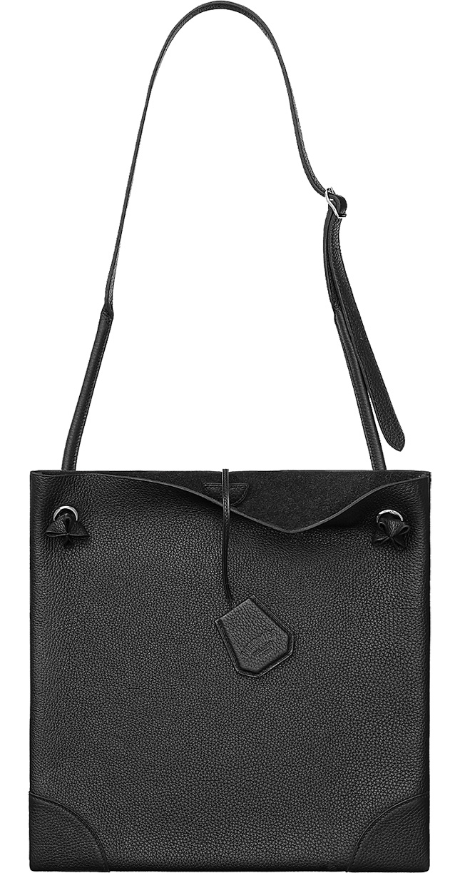 Hermes SilkyCity Bag in Leather