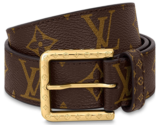 Daily multi pocket leather belt Louis Vuitton Brown size 70 cm in Leather -  31482118