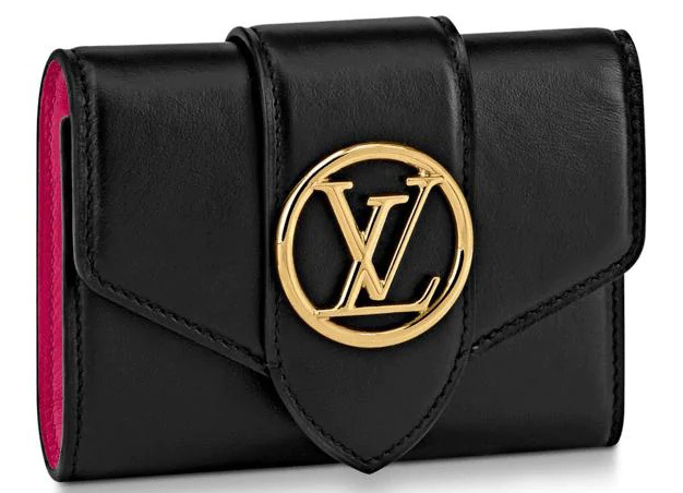 Auth Louis Vuitton Portefeuil LV Pont Neuf Compact Crème M69176 Women's  Wallet