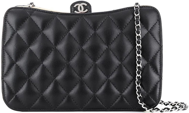 Chanel Curved Quilted Bag