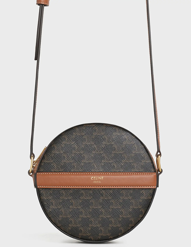 Versace Medusa Round Crossbody Bag in Grained Leather - ShopStyle-hancorp34.com.vn