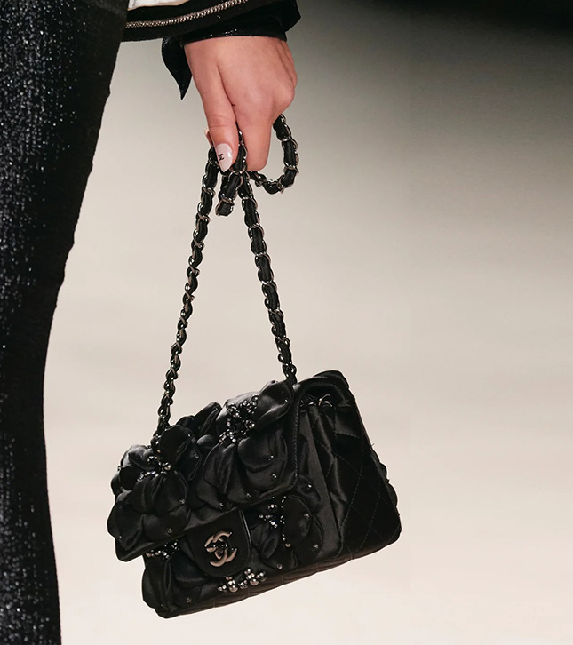 Chanel New Mini Star Camellia Classic Bag