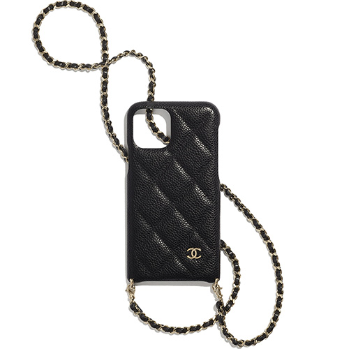 Chanel iPhone Case With Chain thumb