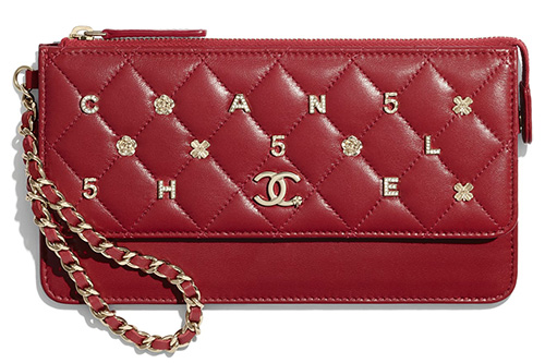 Chanel Wallet With Handle With Symbolic Charm thumb