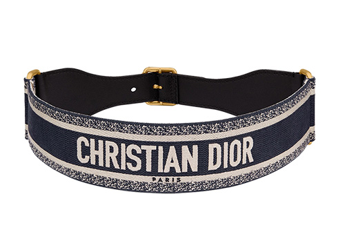 Christian Dior Embroidered Canvas Belts thumb