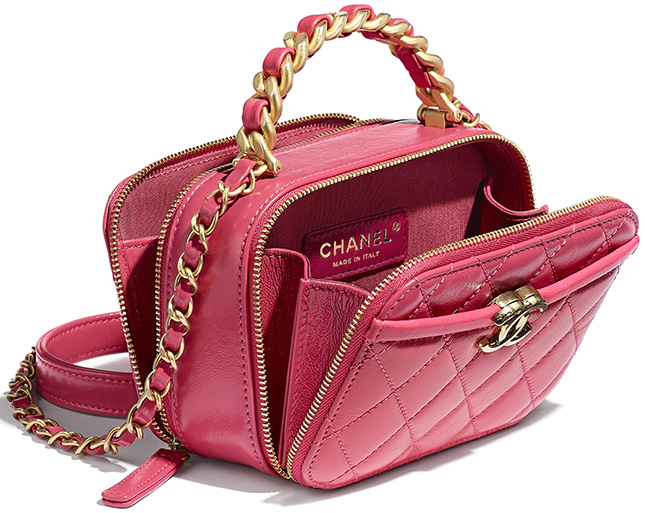 Chanel Chain Handle Vanity Case
