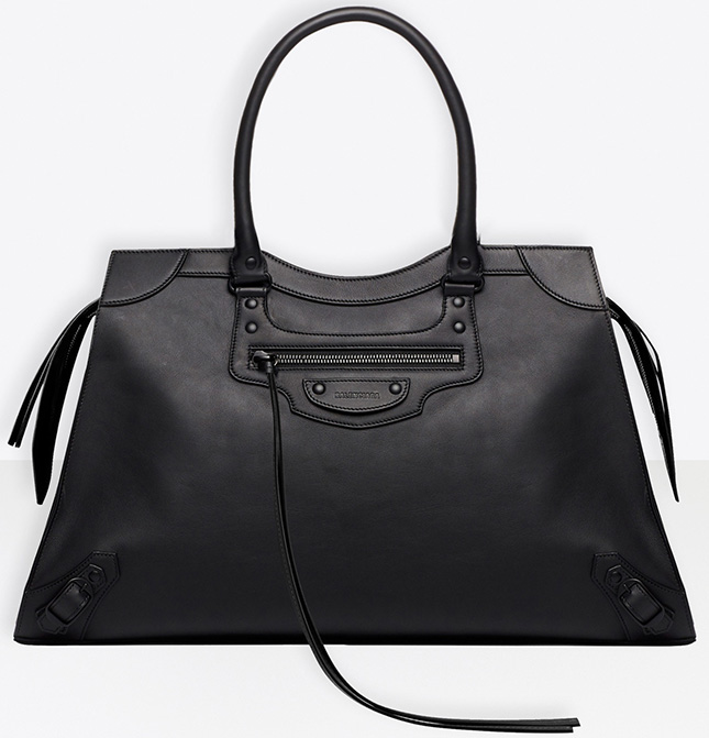 Balenciaga Neo Cagole XS white leather top handle bag  Harvey Nichols