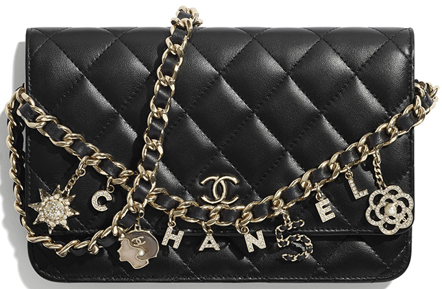 Chanel Classic Flap 255 Reissue Runway Rare Swarovski Lucky Charms Bl   House of Carver