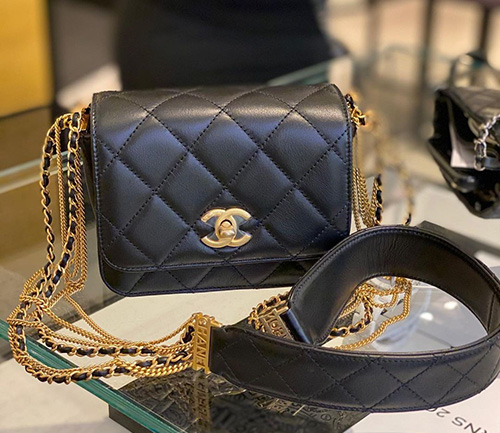 Chanel Jewel Woven Chain Bag