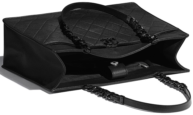 Chanel So Black Large Shopping Bag