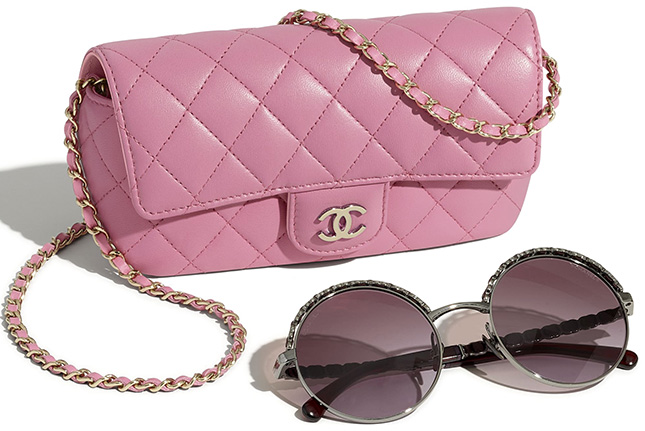 Chanel Classic Chain Glasses Case Bag