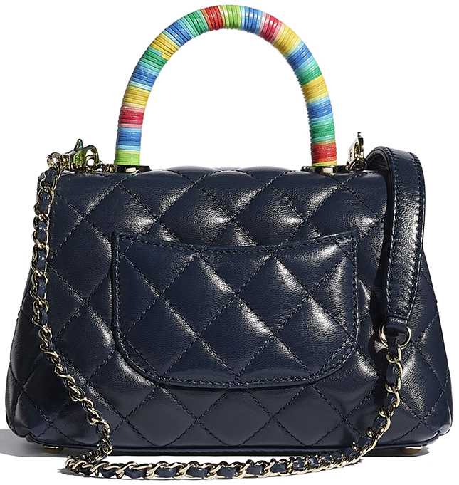 Chanel Rainbow Coco Handle Bag