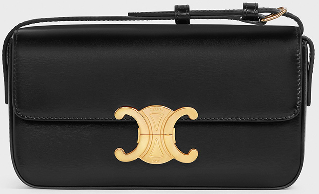 Celine Rectangle Triomphe Bag vs Chanel New Mini Classic Bag