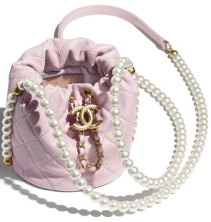 Chanel Pearl Chain Drawstring Bag | Bragmybag