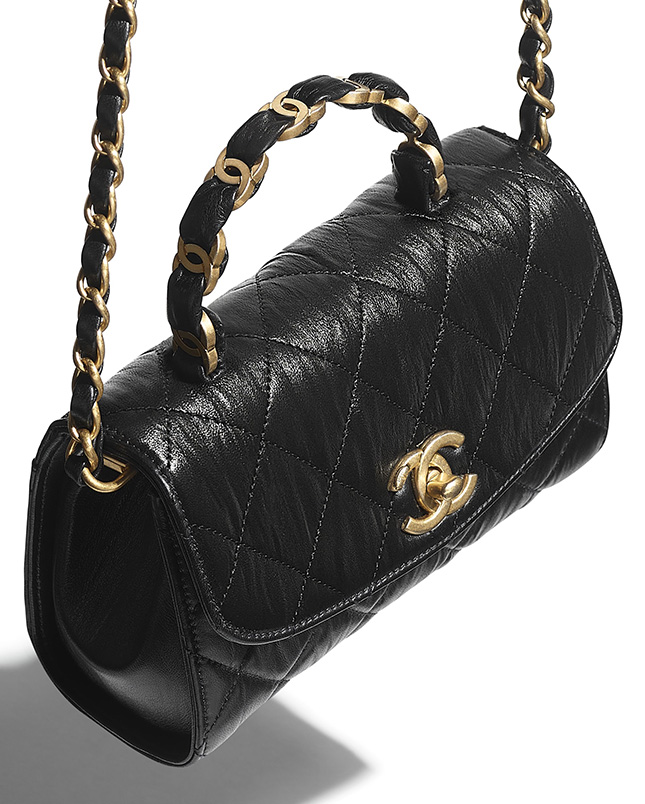 Chanel CC Wrapped Handle Bag