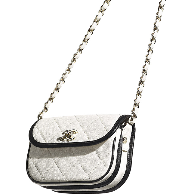 Chanel Round Flap Bag From Spring Summer Collection