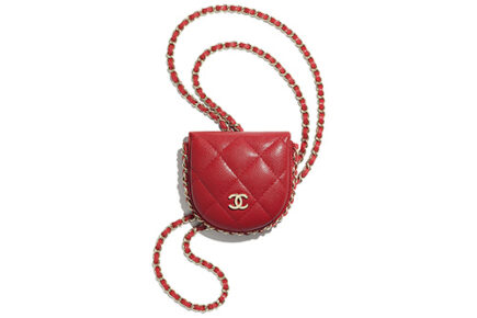 Chanel Classic Tray Coin Purse With Chain thumb