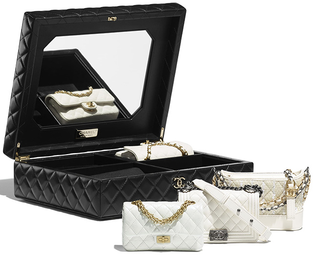 Chanel Set Of 4 Mini Bags From The Pre-Fall 2021 Collection