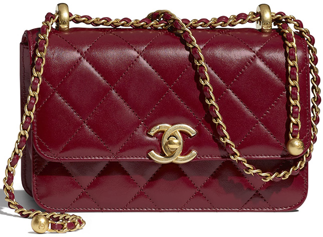 Chanel Vintage Flap Bag From Pre-Fall 2021 Collection