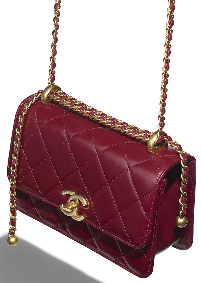 Chanel Vintage Flap Bag From Pre Fall Collection