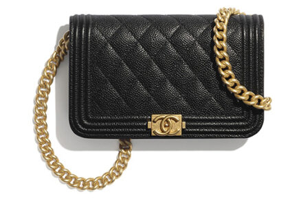 Chanel Boy Clutch With Chain thumb