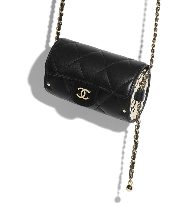 Chanel Jewel Card Holder With Chain