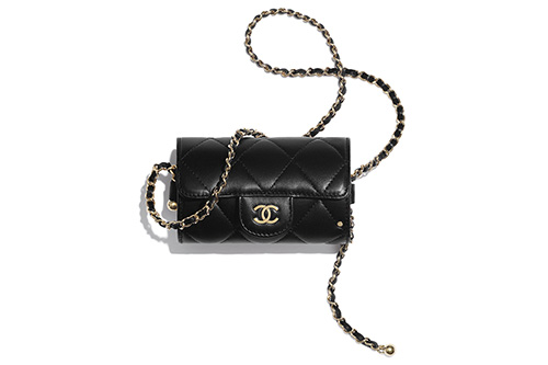 Chanel Jewel Card Holder With Chain thumb