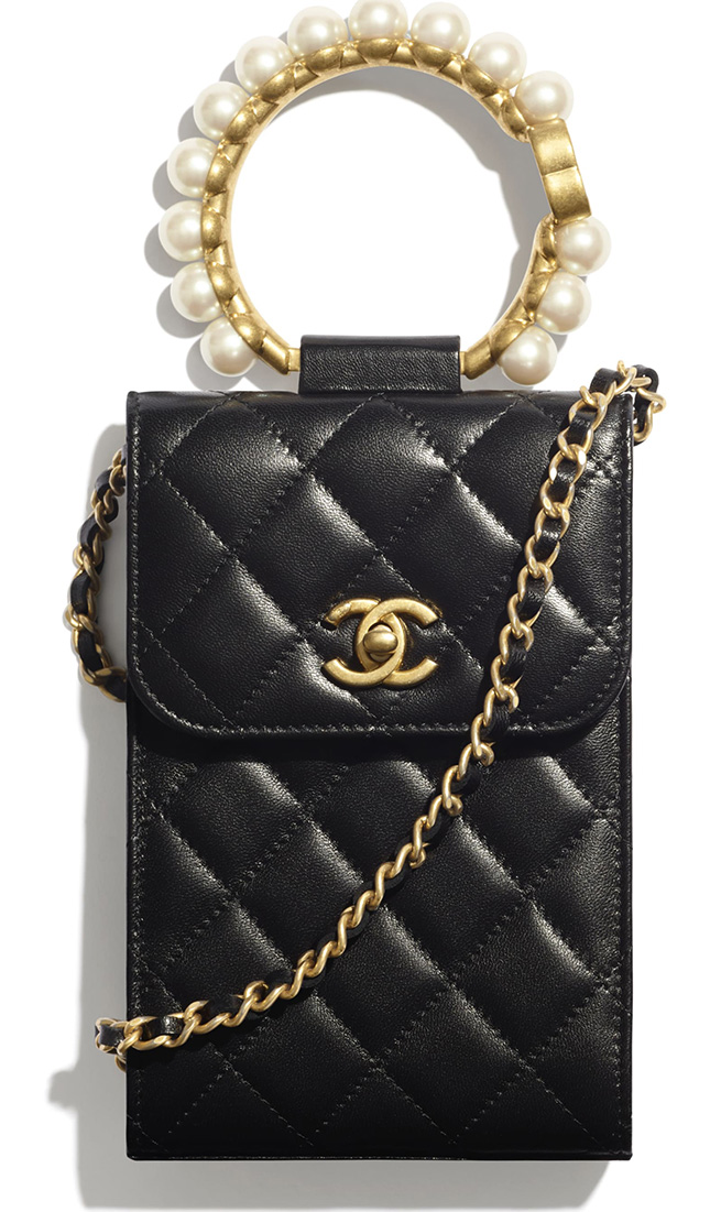 Chanel Pearl Bracelet Bag Collection