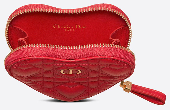 DiorAmour Caro Heart Pouch With Chain
