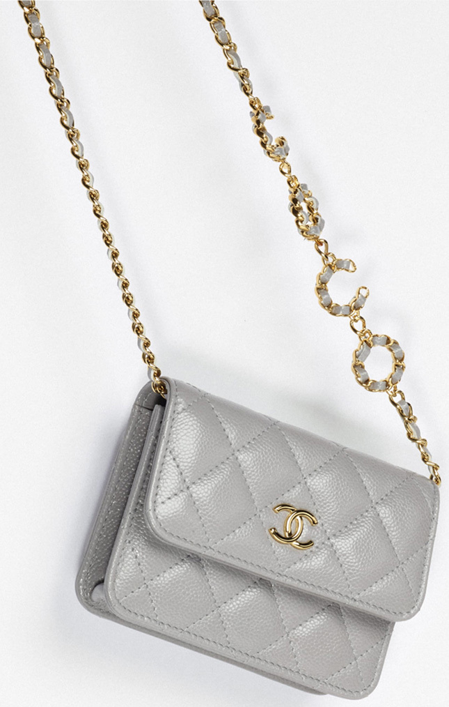 Chanel Coco CC Clutch With Chain V2