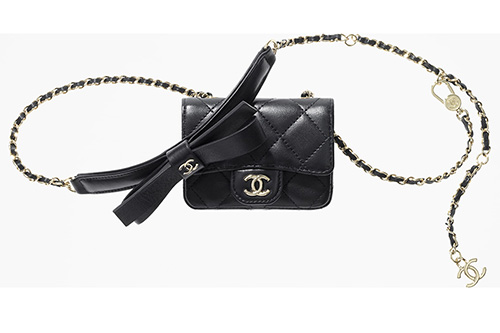 Chanel Bow Classic Belt Bag thumb