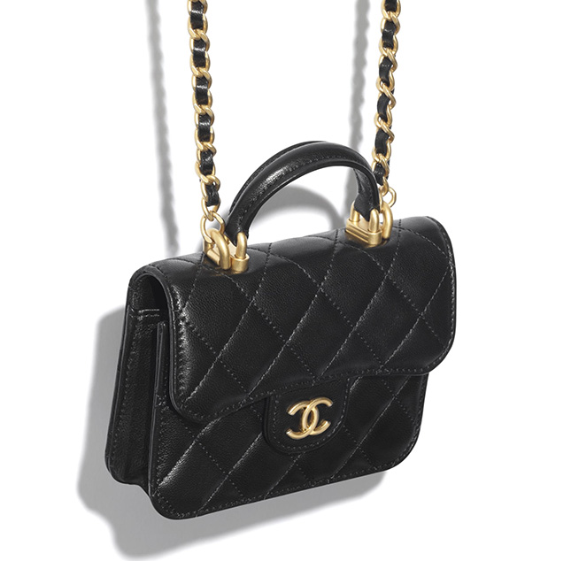 Chanel Flap Coin Purse With Chain