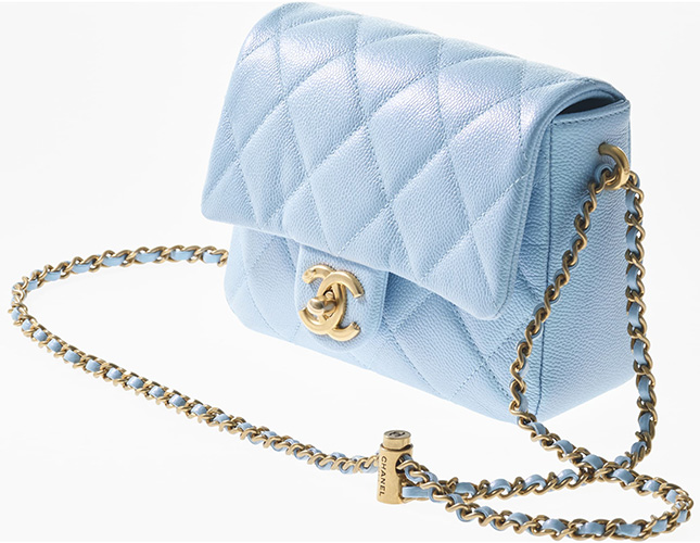 Chanel 2021 Mini Framing Chain Flap Bag