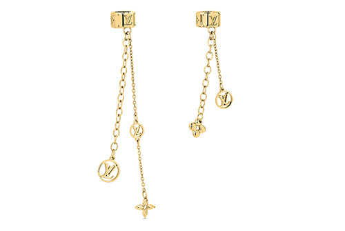 Louis Vuitton Petit louis earrings (M00390)  Louis vuitton earrings,  Matching necklaces, Louis vuitton