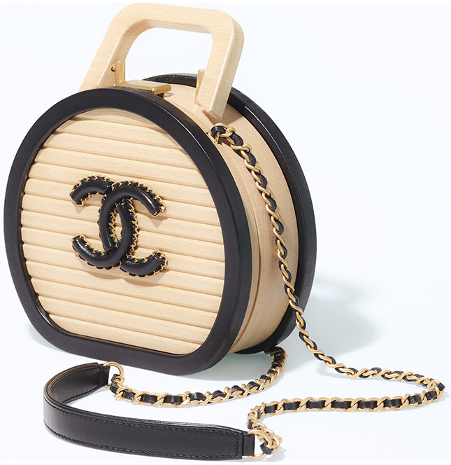 Chanel Beech Wood Vanity Case