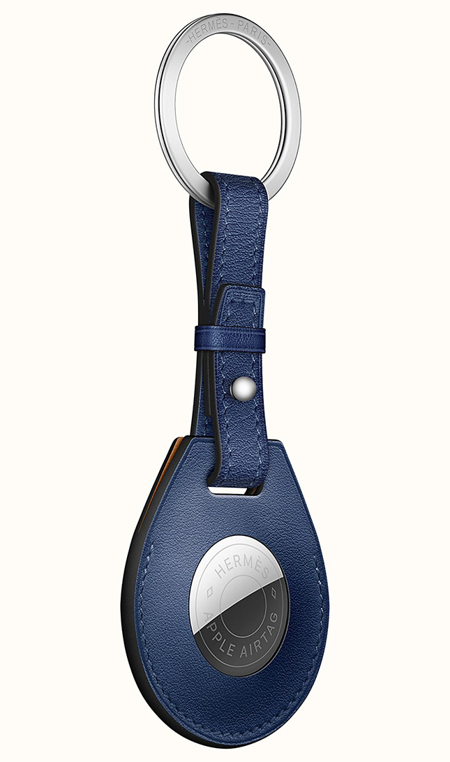 Hermes Apple Airtag Key Ring