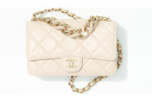 Chanel Classic Wallet On Chain With Handle Chain thumb