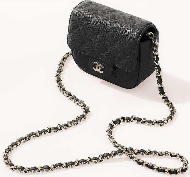 Chanel Mini Classic Clutch With Chain