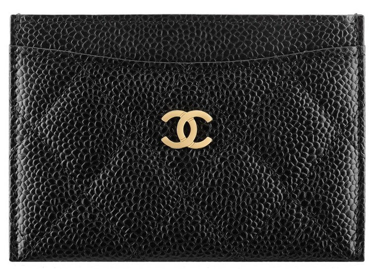 chanel classic card holder prices