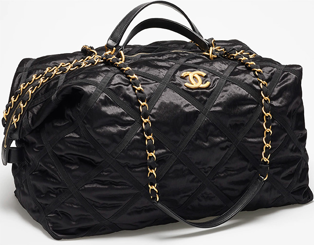 Chanel Nylon Gross-Grain Travel Bag | Bragmybag